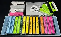 CyberVision software shipped on stereo cassettes marketed as Cybersettes.