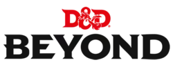 D&D logo with stylized ampersand in red with Beyond with stylized B beneath in black