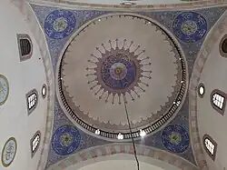 Gazi Hüsrev Pasha Mosque: interior of main dome