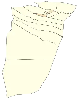Location of Bounoura commune within Ghardaïa Province
