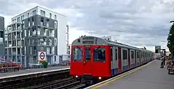 D stock train at Parsons Green