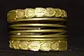 Gold bracelet from Sarmizegetusa Regia – 1st century BC (NMIR Museum Bucharest)