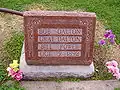 Grave of Dalton gang in Coffeyville, Kansas
