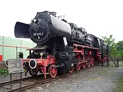 Steam engine Dampflok 052 Lehrte 245-h