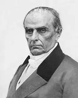 Secretary of State Daniel Webster from Massachusetts
