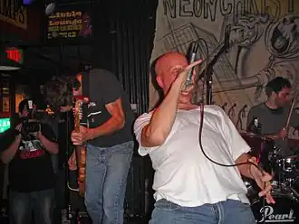 Lankford, DuTeau and Demer of Neon Christ in 2006