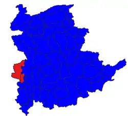 Location in Shan State