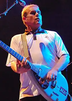 Wakeling performing in 2009