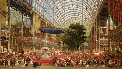 The Inauguration of the Great Exhibition, 1852
