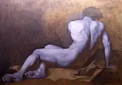 Student copy in grisaille after Jacques-Louis David[6]