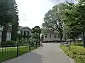 The 120 year-old 'Belgica' outside the Hortus Botanicus, Amsterdam (2019), felled by a storm in 2023.[24]