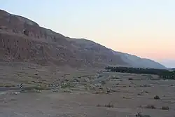 Route 90 along the Dead Sea