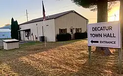 Town hall in Brodhead
