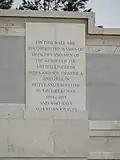 Dedication to Missing Soldiers