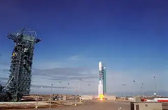 Another view of SLC-2W launching Gravity Probe B