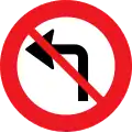 C11.2: No left turn[fn 6]