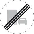 C54: End of no overtaking by heavy goods vehicle