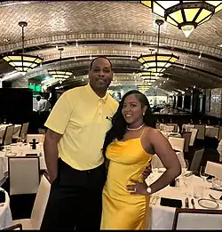 Derek Anderson and wife Jamie Anderson