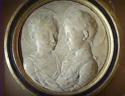 Desiderio da Settignano, Jesus and John the Baptist, 1455–57