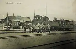 German soldiers in Kobylnik during WWI