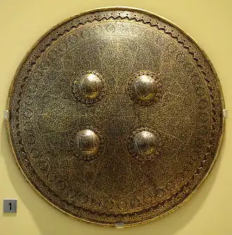 Dhal (shield) from the Northern India during the Mughal era