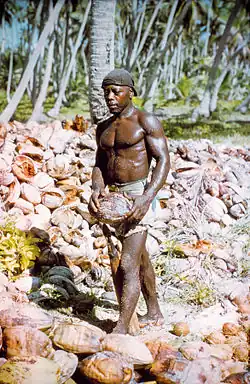 Image 101A Chagossian on Diego Garcia in 1971, before the British expelled the islanders. He spoke a French-based creole language and his ancestors were likely brought as slaves in the 19th century. (from Indian Ocean)