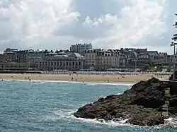 Beach of Plage de l'écluse, Dinard