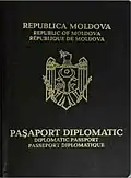 Moldovan Diplomatic passport 1995