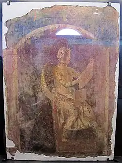 Painting of a poet, 50-100 AD (Centrale Montemartini)