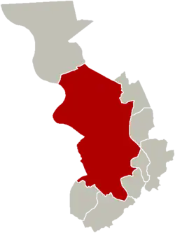 Location of Antwerp District in Antwerp