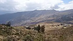 A view of the district from the point of Cerro San Cristóbal