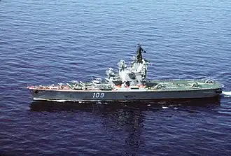 Leningrad underway in 1990.