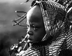 A young girl from the Dodoth community in Kaabong