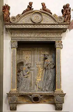 The high relief Cavalcanti Annunciation, c. 1436–1438