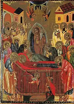 Dormition of the Theotokos, Mount Sinai, 13th century