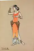 Dorothy C Smyth, Salome, Costume Design for Oscar Wilde's Salome.