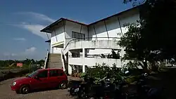 The library, from outside.