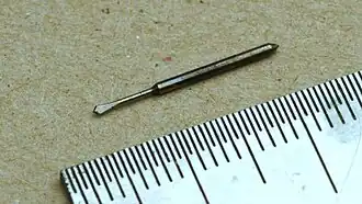 Tiny spade bit