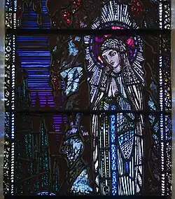 "Vision of Bernadette at Lourdes", Church of Saint John the Baptist, Duhill, County Tipperary, 1925