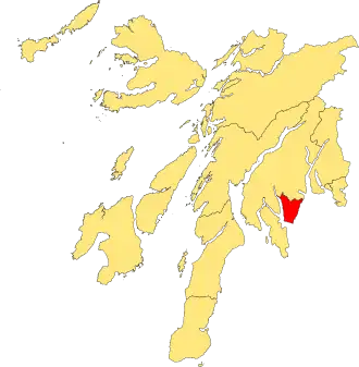 Location of the ward