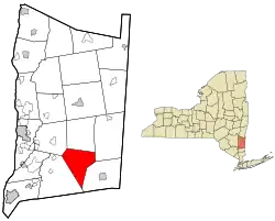 Location of Beekman, New York
