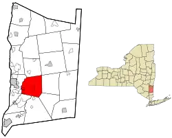 Location of LaGrange, New York
