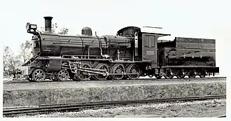 East African Railways publicity photograph of no. 2217, c. 1953