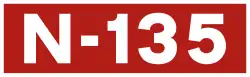 National road N-135 shield}}