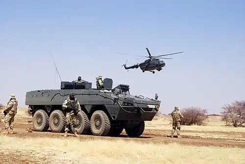 Rosomak-M2 (European Union mission in Chad)