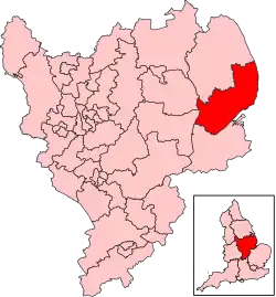 Map of constituency