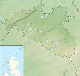 Loch Libo is located in East Renfrewshire