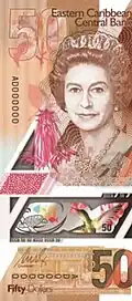 East Caribbean States $50 note (front)
