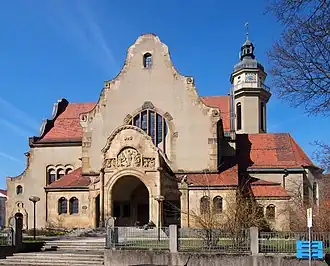 Martinskirche, main façade