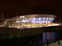 Echo Arena, King's Dock, by WilkinsonEyre (2008)